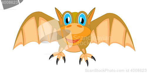 Image of Bat on white background