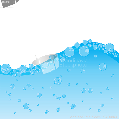 Image of Background from bladders of water