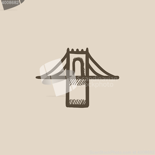 Image of Bridge sketch icon.