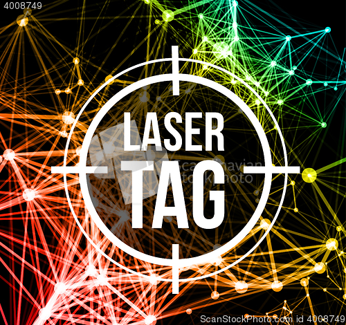 Image of Laser tag with target