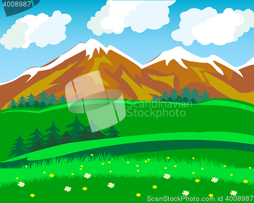 Image of Summer in mountain