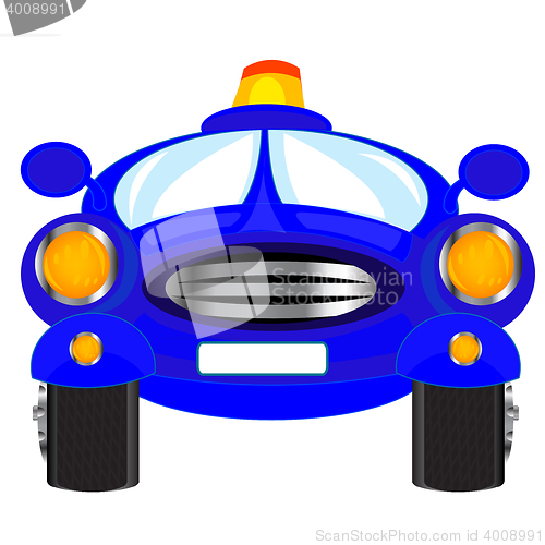 Image of Blue car