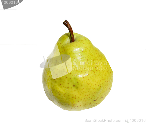 Image of Fresh pears isolated on white background