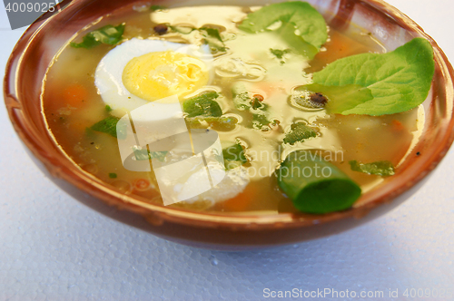 Image of Soup on white