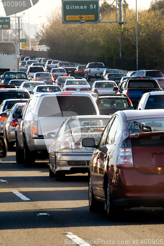 Image of Californian morning rush