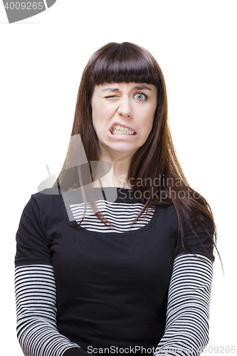Image of woman expressions