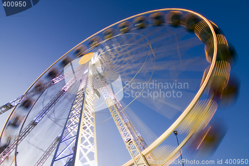 Image of Big wheel on a fun fair