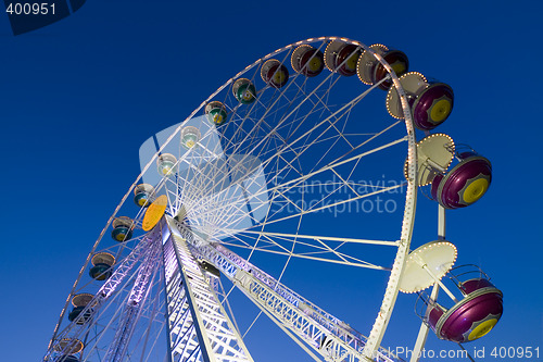 Image of Big wheel in a amusement park
