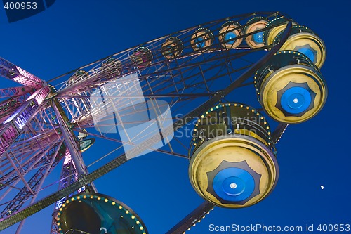 Image of Big wheel in a amusement park