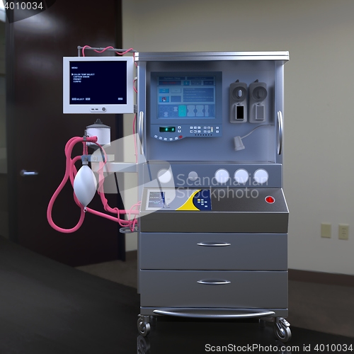 Image of Modern hospital equipment