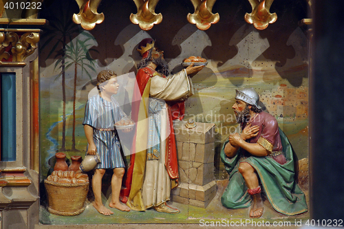 Image of Meeting of Abraham and Melchizedek