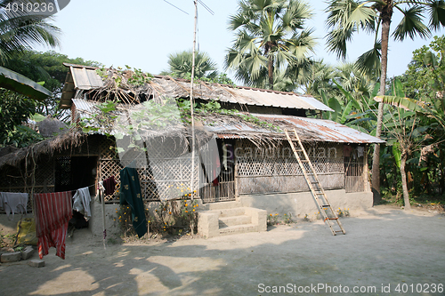 Image of A simple house in Bengali village