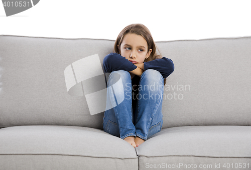 Image of Upset little girl