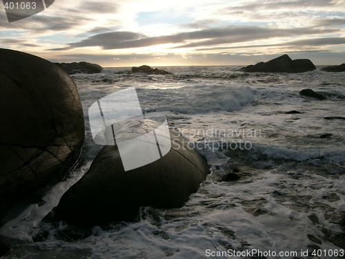 Image of Sea view in january