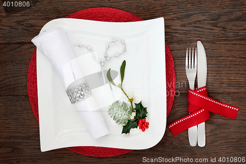 Image of Christmas Place Setting