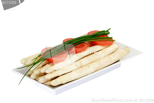 Image of Asparagus with chive