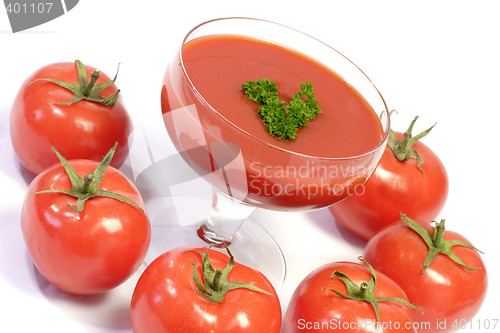 Image of Fresh tomato juice