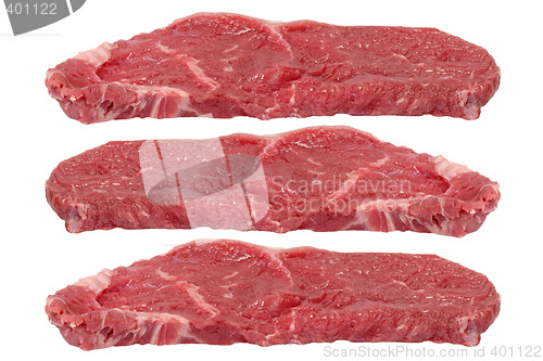 Image of Three rump steaks
