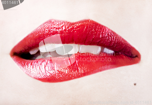 Image of sexy girl lips