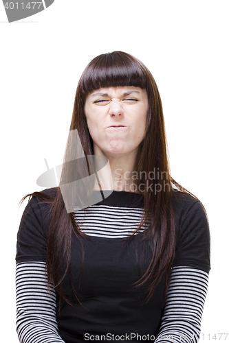 Image of woman expressions