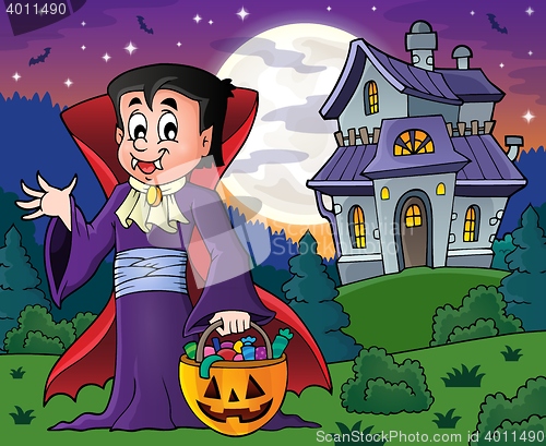 Image of Halloween vampire theme image 9