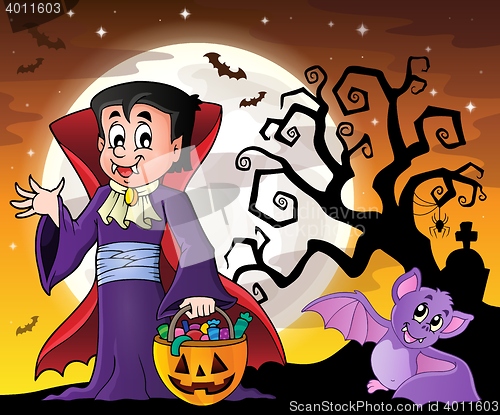 Image of Halloween vampire theme image 8