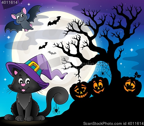 Image of Halloween cat theme image 8