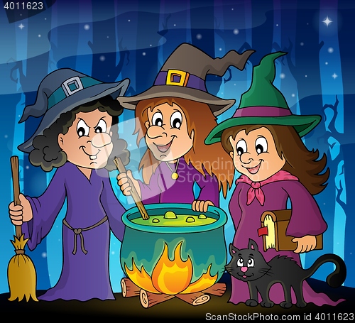 Image of Three witches theme image 2