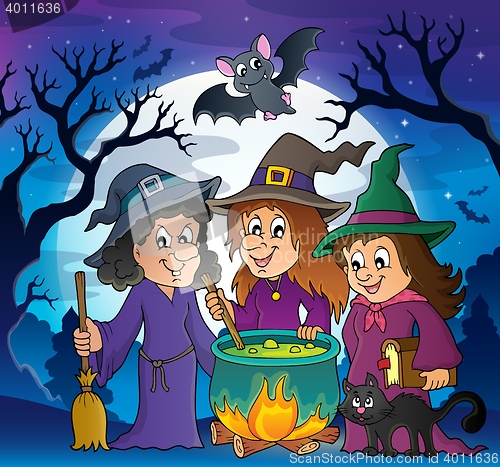 Image of Three witches theme image 3