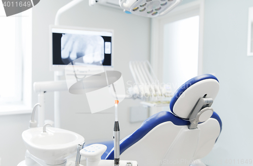 Image of interior of new modern dental clinic office