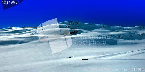 Image of Snow covered mountain