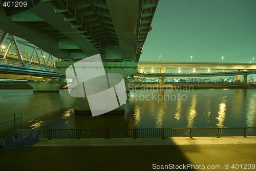 Image of night bridges