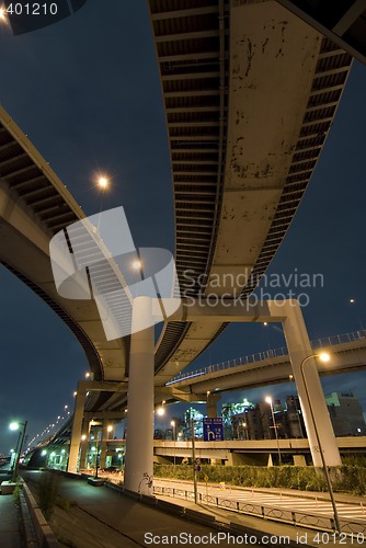 Image of night roads