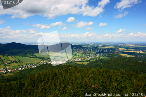 Image of jeseniky mountains landscape