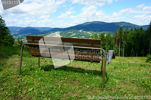 Image of jeseniky mountains landscape