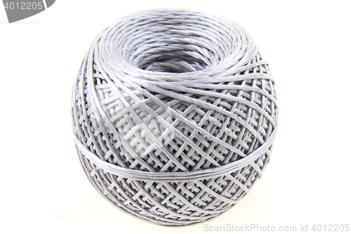 Image of grey rope roll