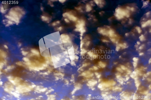 Image of sky with clouds