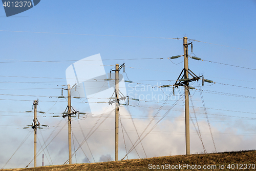 Image of electricity transmission system