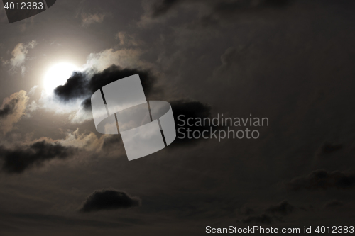 Image of sky with clouds