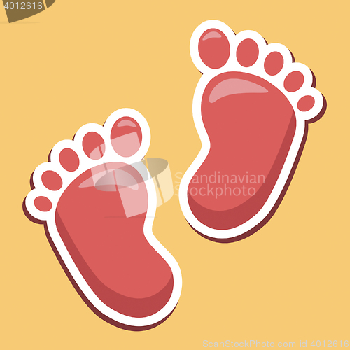 Image of Baby Feet Indicates Infant Parenting And Newborns