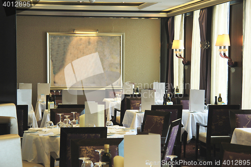 Image of Fancy restaurant interior