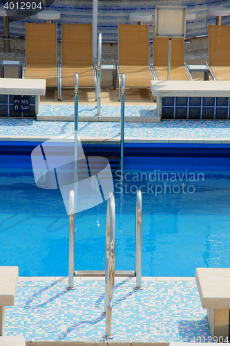 Image of Swimming pool area at cruise ship