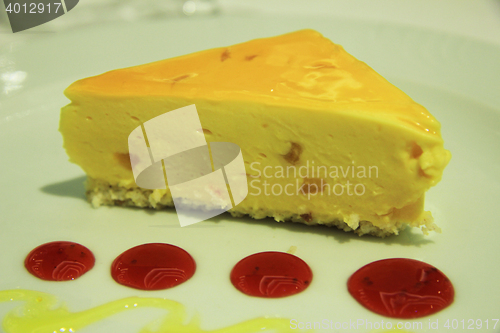 Image of Papaya cheesecake