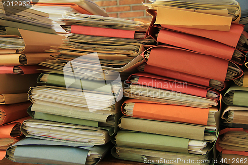 Image of Pile of files