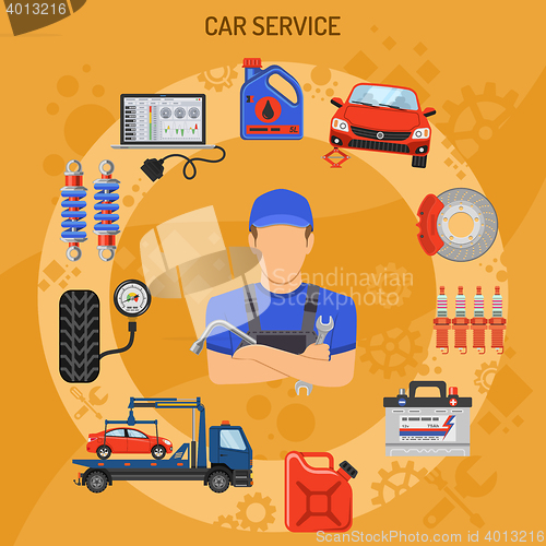 Image of Car Service Concept