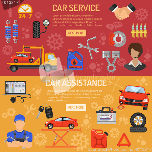 Image of Car Service Banners