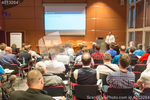 Image of Audience in the lecture hall.