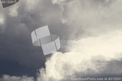 Image of Cloudy sky