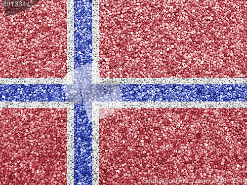 Image of Flag on poppy seed