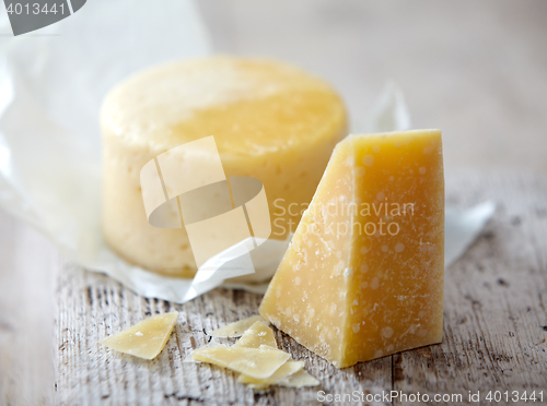 Image of various kinds of cheese